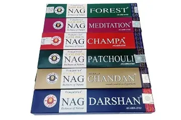 Incienso NAG CHAMPA palitos 6 cajas - vijayshree