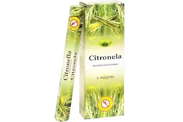 Incienso antimosquitos 6 cajas citronela - aljoir